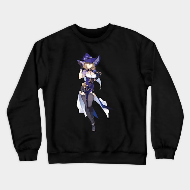 Genshin Impact Lisa Crewneck Sweatshirt by Rendigart